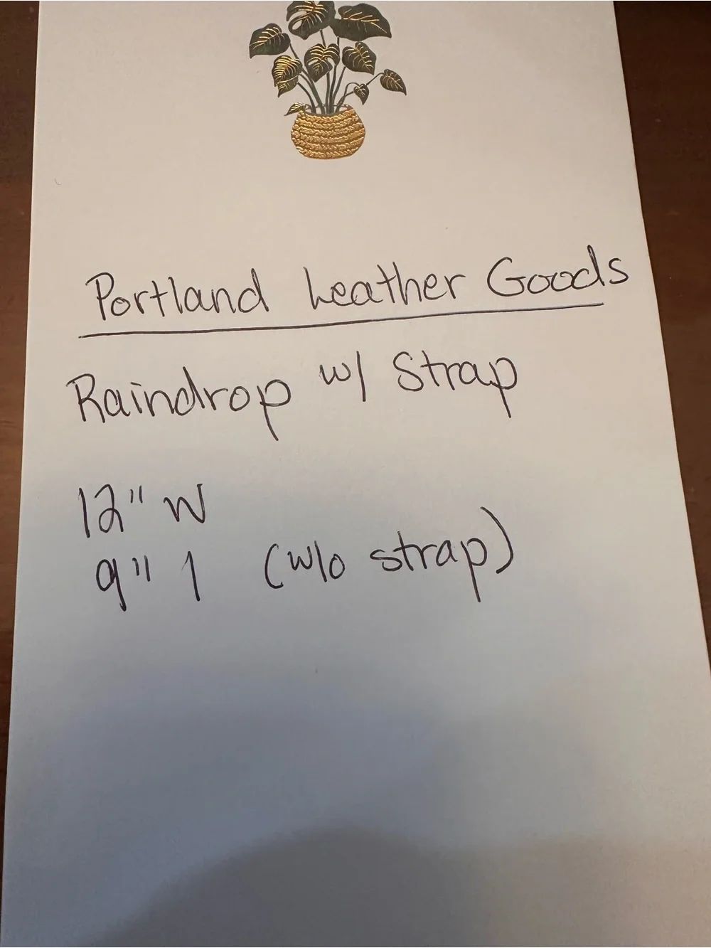 Portland Leather Deep Brown Leather Tote